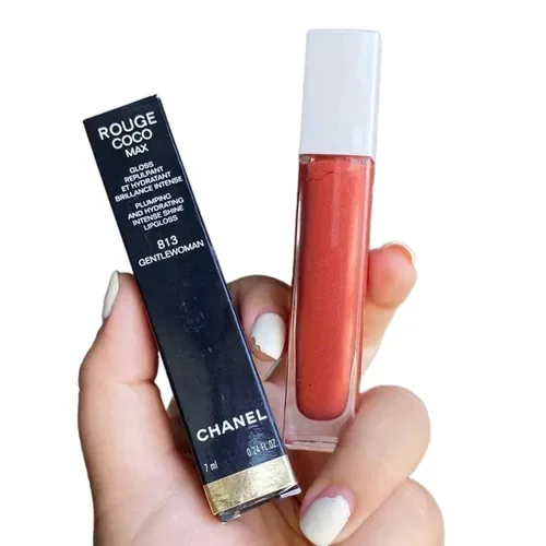 Chanel Rouge Coco Max Lip Balm 813 Gentlewoman Brick Orange