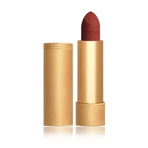 Gucci Rouge À Lèvres Voile Mat Lipstick Color 505 Janet Rust Brick Red